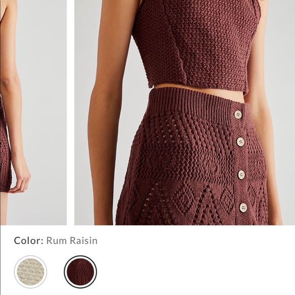 Free People Two Piece Crochet Set - Picture 3 of 12